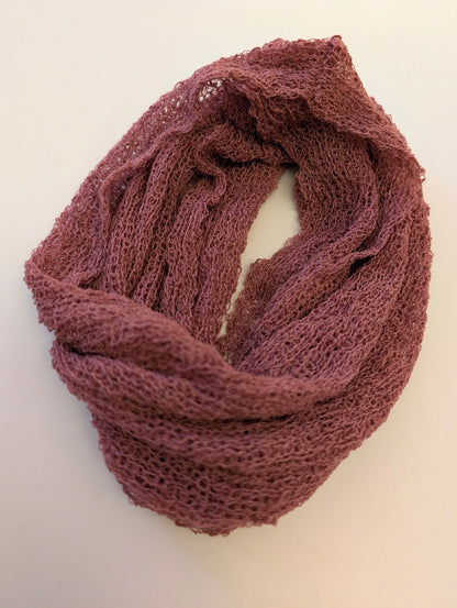 Tubsjal Finstickad Liten Ljung | Rino - Rino Design Sthlm