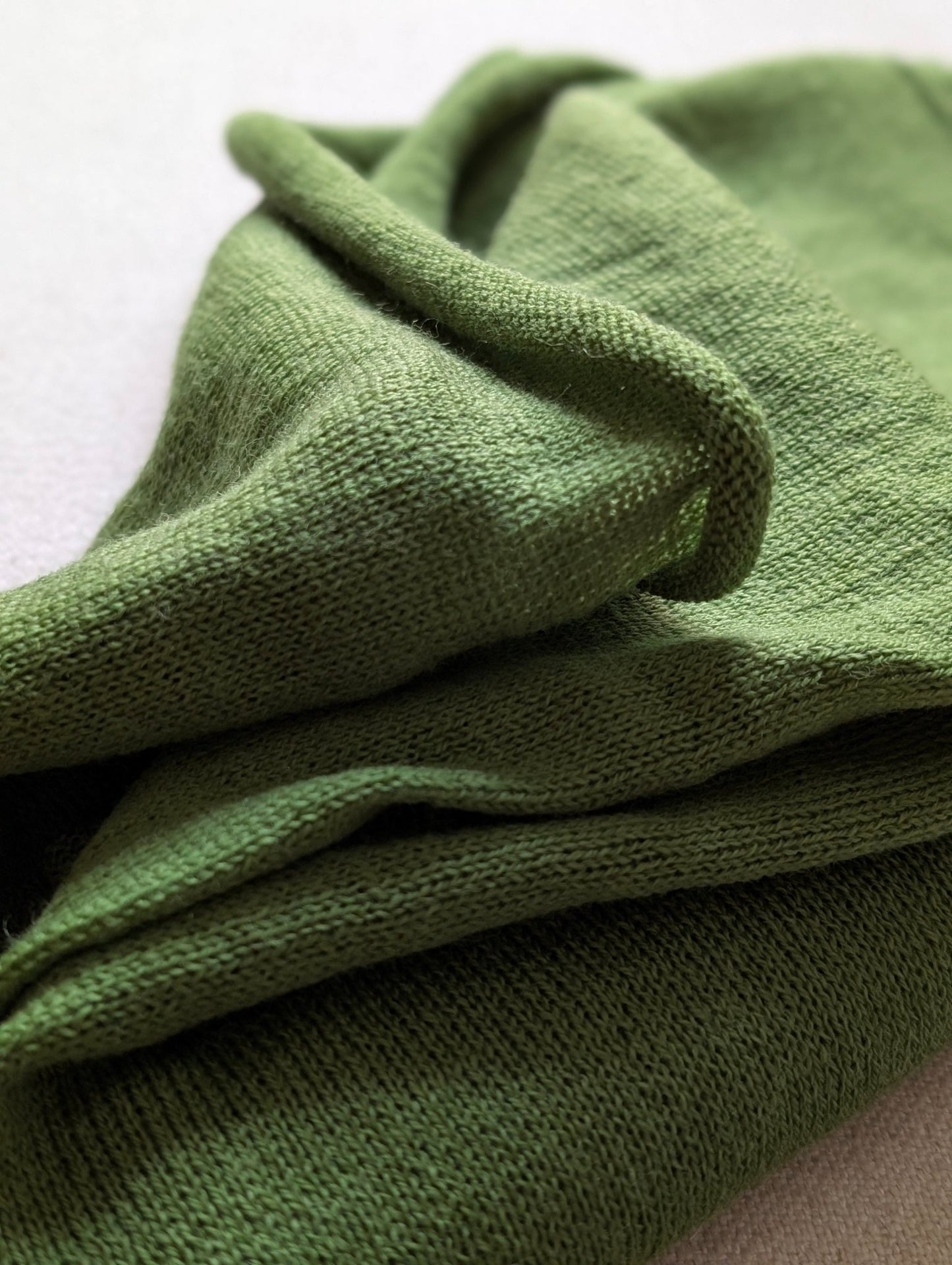 Tubsjal Ull Ärtgrön - Rino Design Sthlm