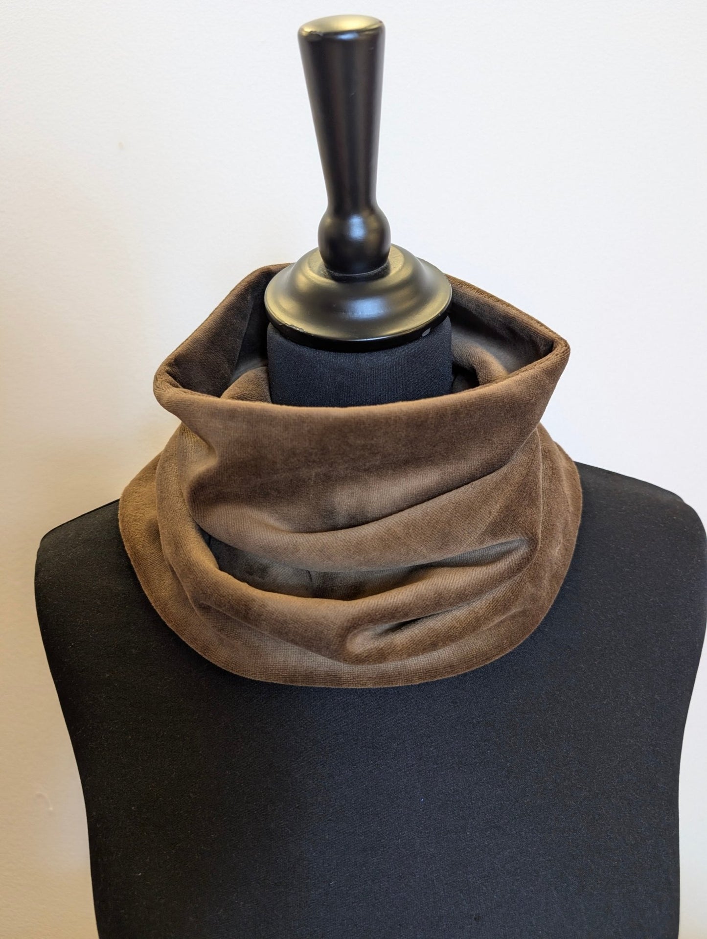 Tubsjal Velour Brun - Rino Design Sthlm
