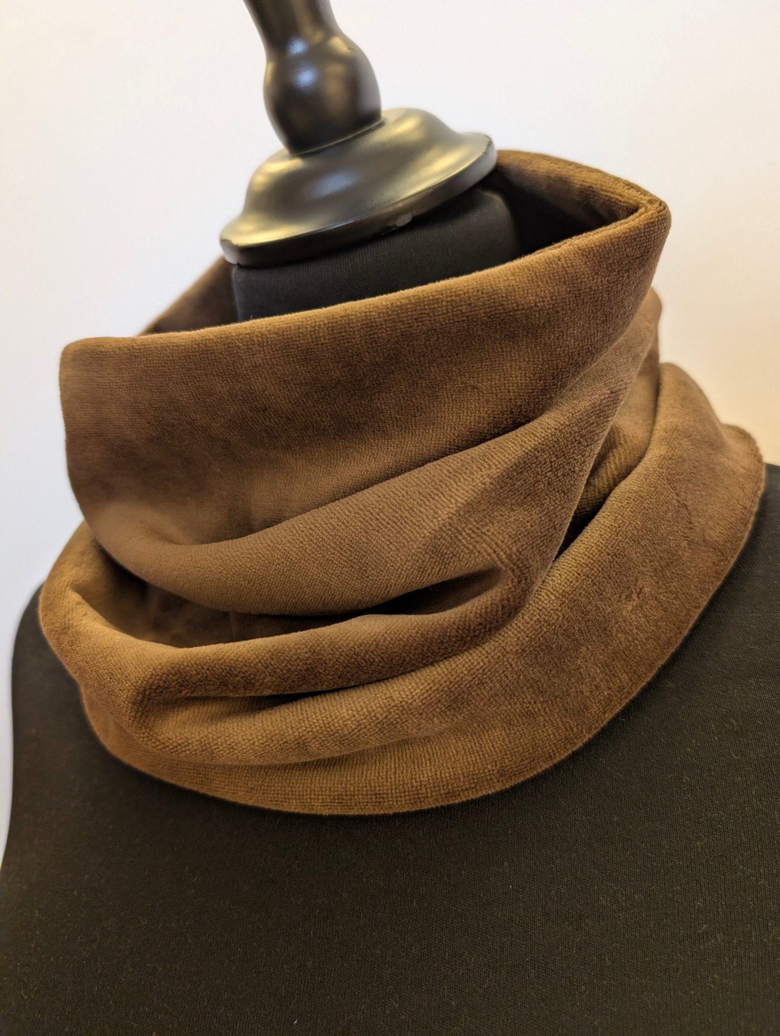 Tubsjal Velour Brun - Rino Design Sthlm