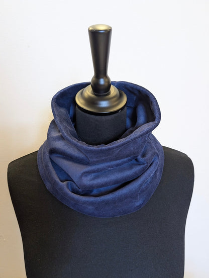 Tubsjal Velour Mörkblå - Rino Design Sthlm