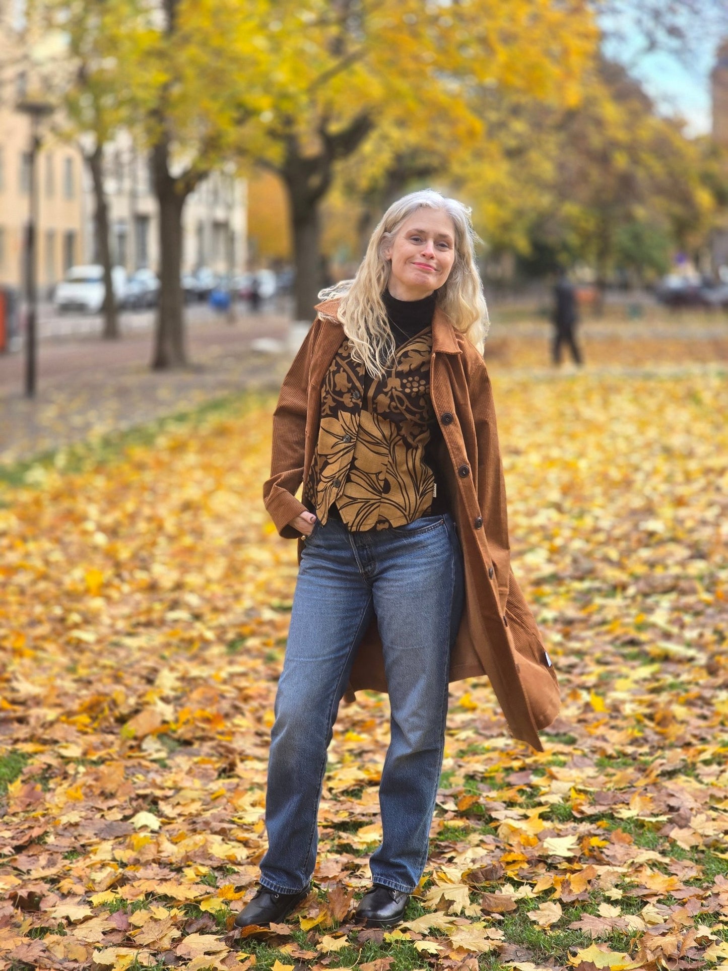 Väst Brun Retrotyg - Rino Design Sthlm