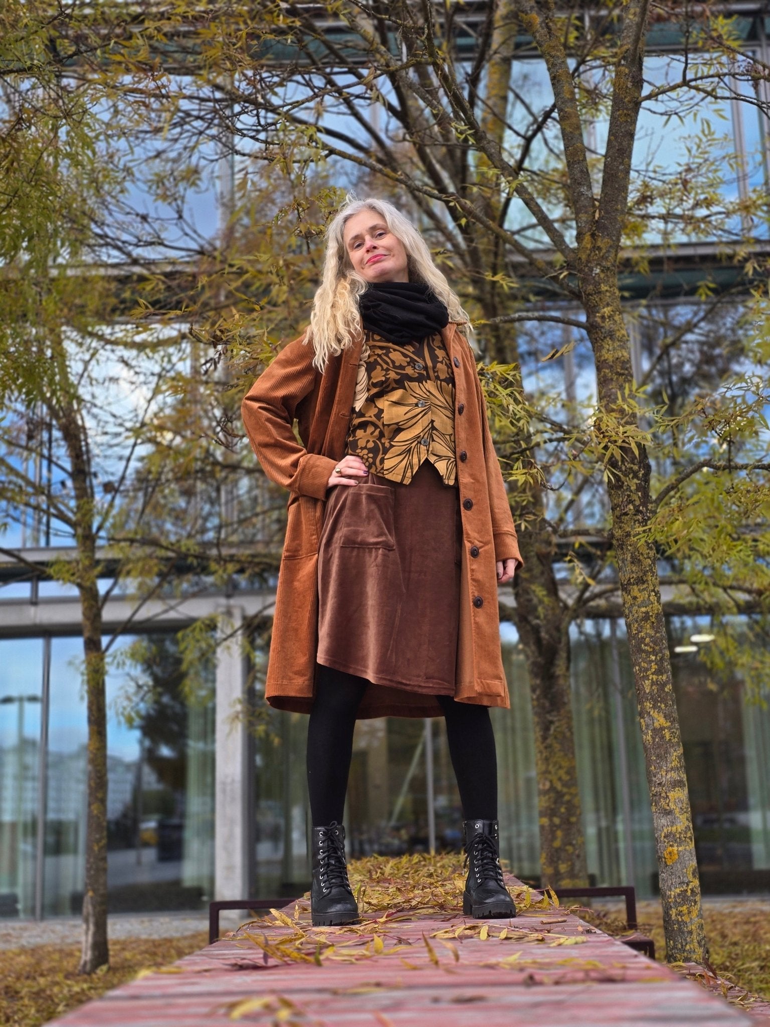 Väst Brun Retrotyg - Rino Design Sthlm