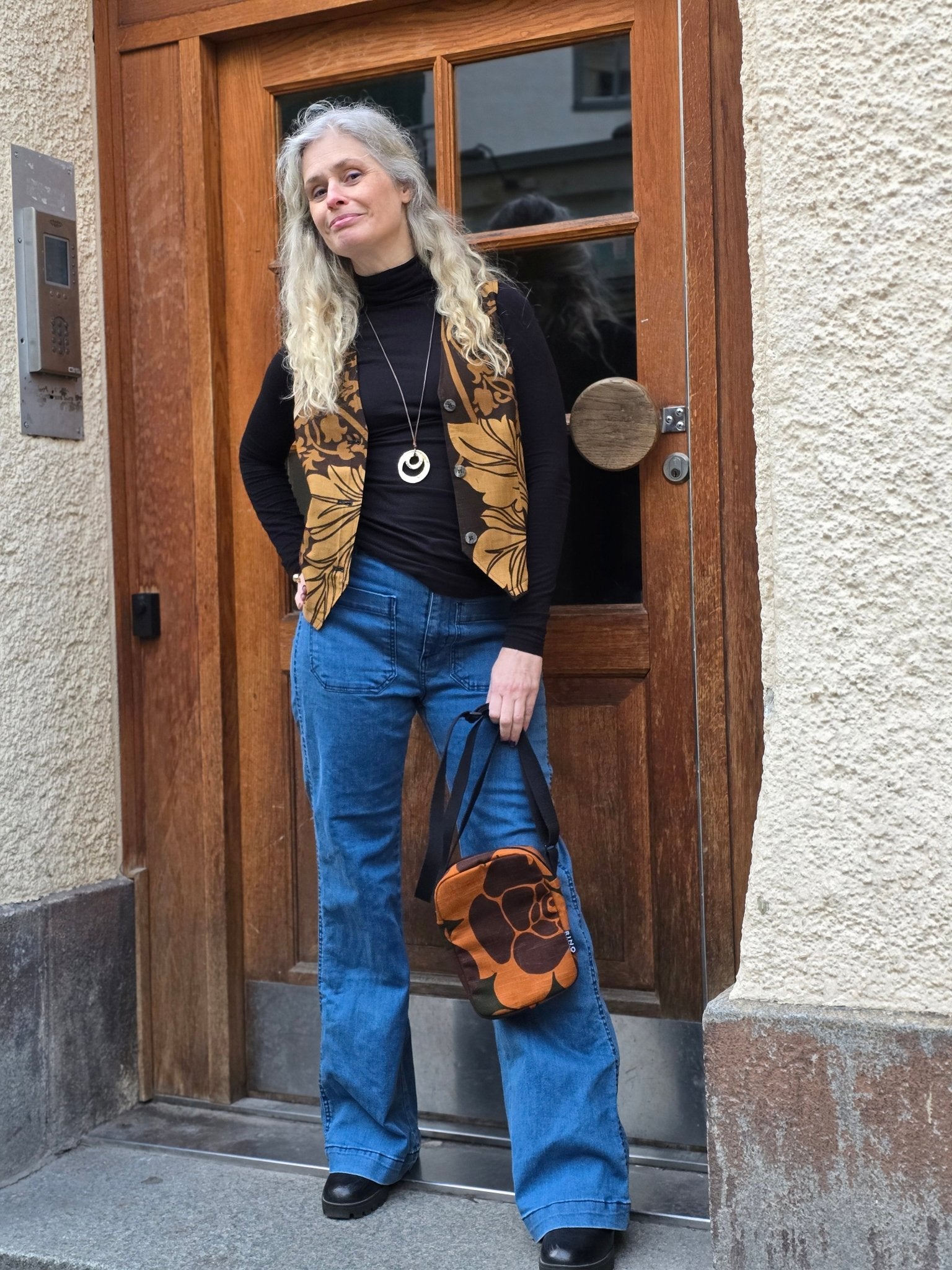 Väst Brun Retrotyg - Rino Design Sthlm