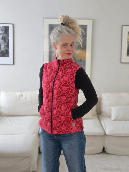 Väst Orangea blad - Rino Design Sthlm