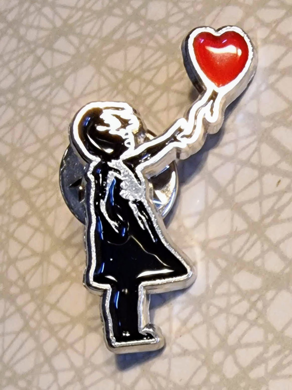 Pin Banksy Ballong - Rino Design Sthlm