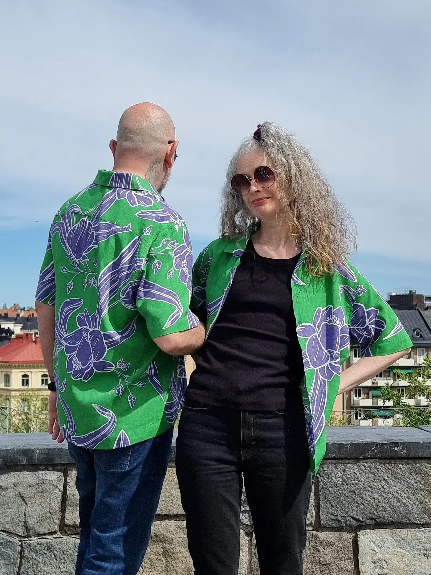 Stormönstrad skjorta herr | Rino Standard product i 2XL från Rino Design Sthlm