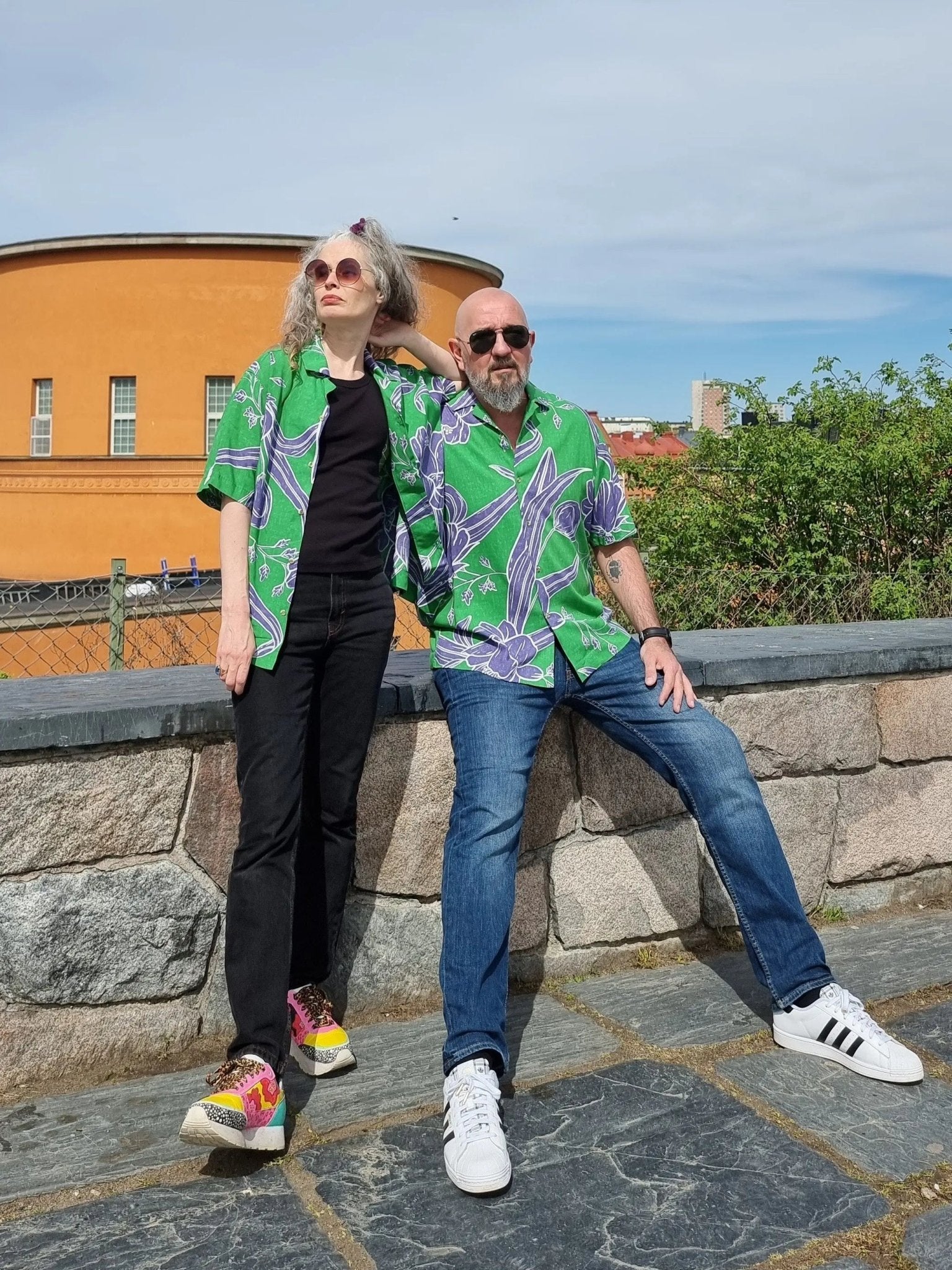 Stormönstrad skjorta herr | Rino Standard product i 2XL från Rino Design Sthlm