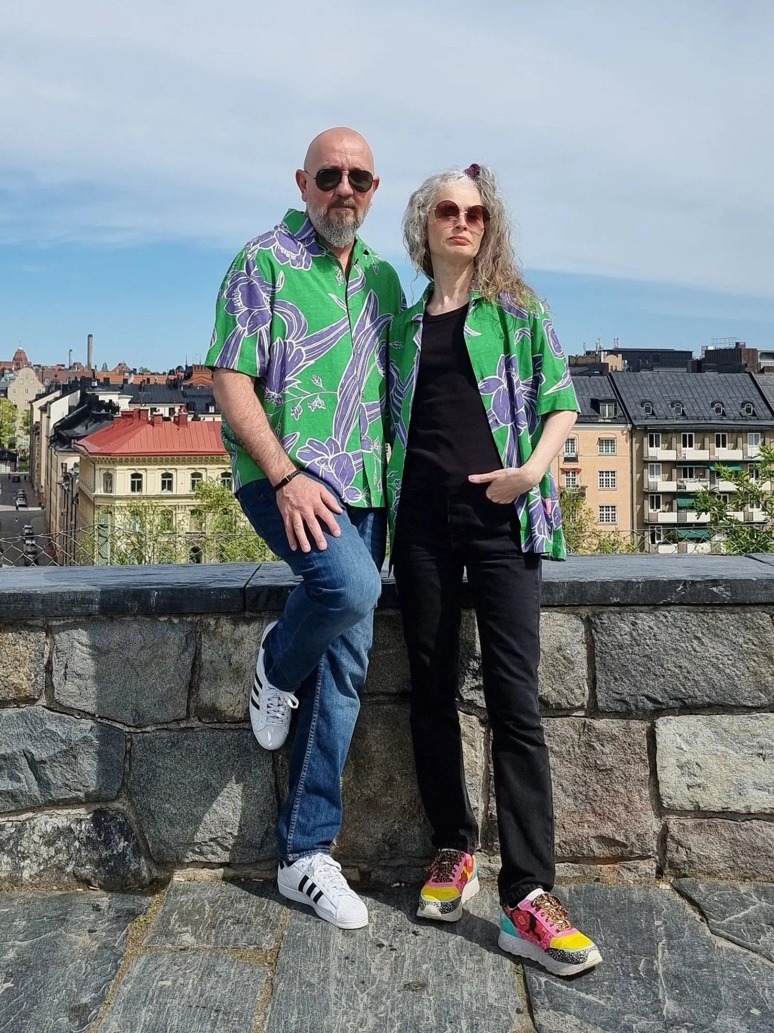 Stormönstrad skjorta herr | Rino Standard product i 2XL från Rino Design Sthlm